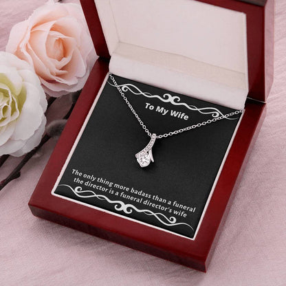 Funny Gag Gifts For Badass Wife Alluring Beauty Necklace Alluring Beauty Necklace