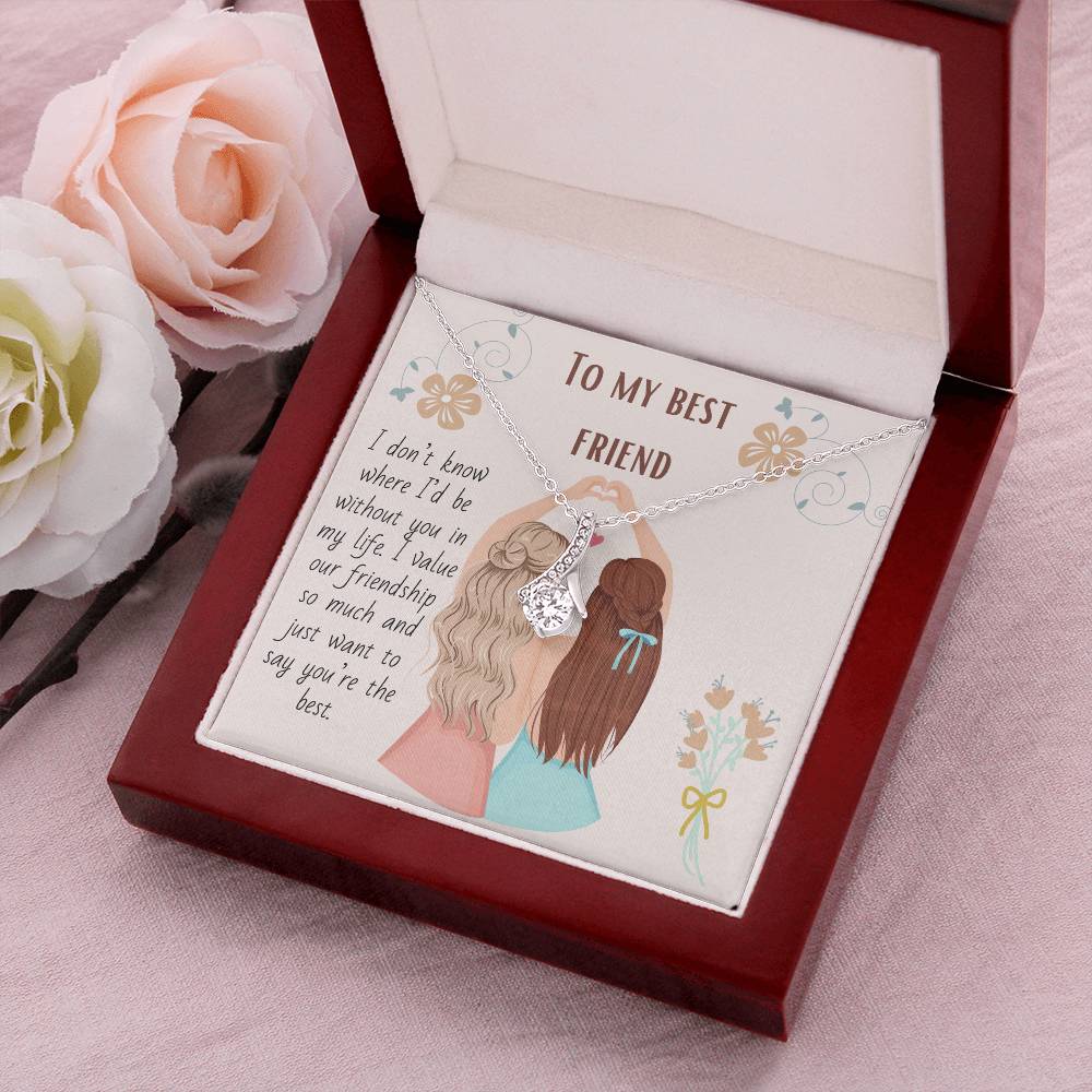 Best Friend Necklace Alluring Beauty Necklace