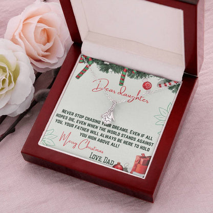 Christmas Gift For Daughter From Dad Alluring Beauty Necklace