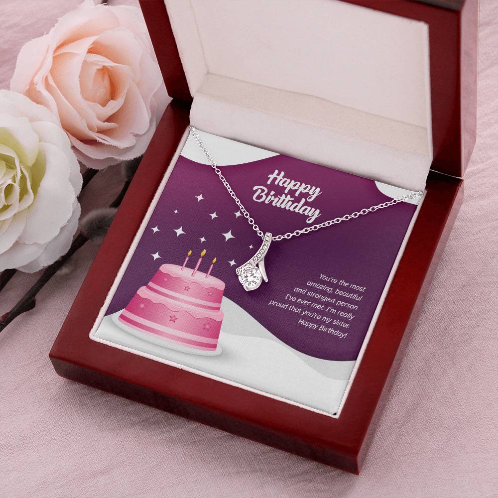 Birthday Edition Proud Sister's Admiration - Alluring Necklace Alluring Beauty Necklace