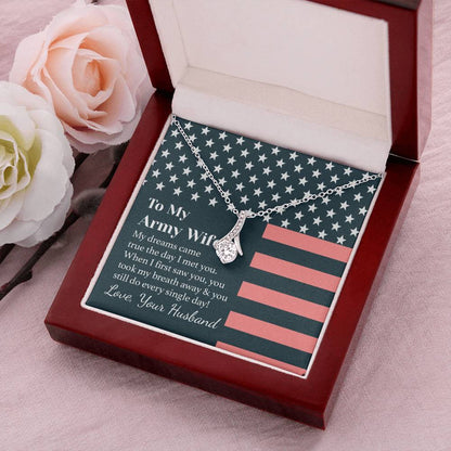 Army Wife Dream Come True Alluring Beauty Necklace