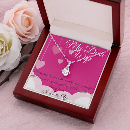 Beautiful Sparkly Pendant 3  Alluring Beauty Necklace