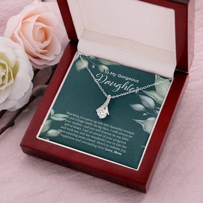 Bride Gift From Mom To Daughter On Wedding Day Gift For Daughter On Wedding Day From Mother Wedding Necklace Alluring Beauty Necklace