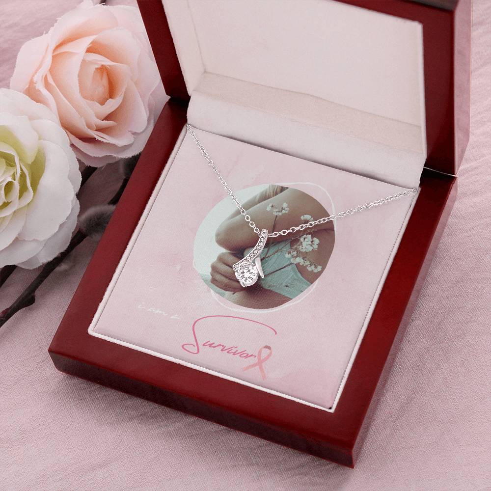 Breast Cancer Survivor Necklace Alluring Beauty Necklace