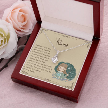 Alluring Necklace For Teacher Alluring Beauty Necklace