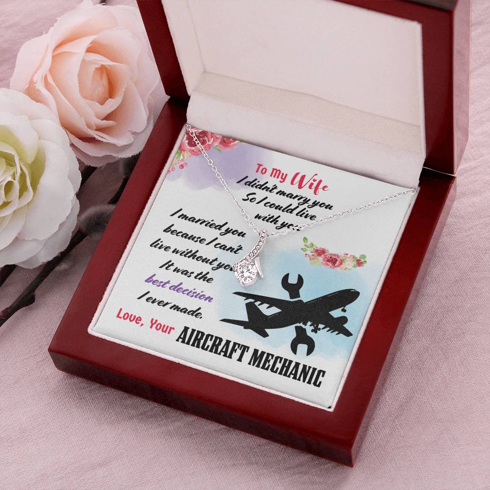 Aircraft Mechanic's Wife - Alluring Beauty Necklace Alluring Beauty Necklace