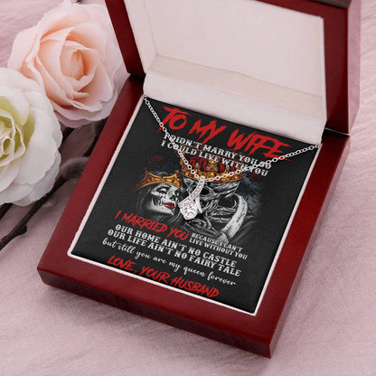 To My Wife Alluring Beauty Necklace 1  Alluring Beauty Necklace