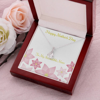Alluring Heart Mother's Day Gift. Alluring Beauty Necklace