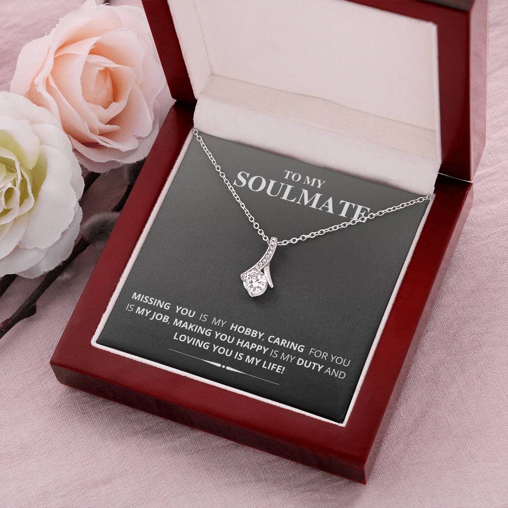Alluring Beauty Necklace To My Soulmate Alluring Beauty Necklace