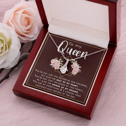 Christmas Gift To Wife - The Woman Of My Dreams Alluring Beauty Necklace