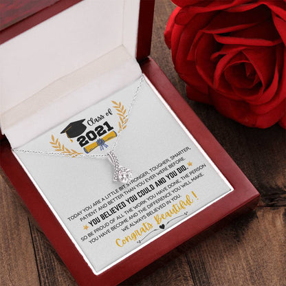 Best Graduation Gift For Your Daughter! Alluring Beauty Necklace