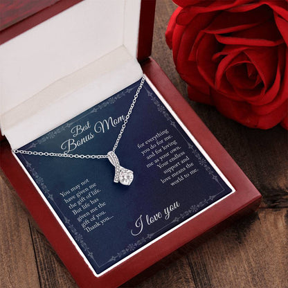 Best Bonus Mom - Alluring Beauty Necklace Alluring Beauty Necklace