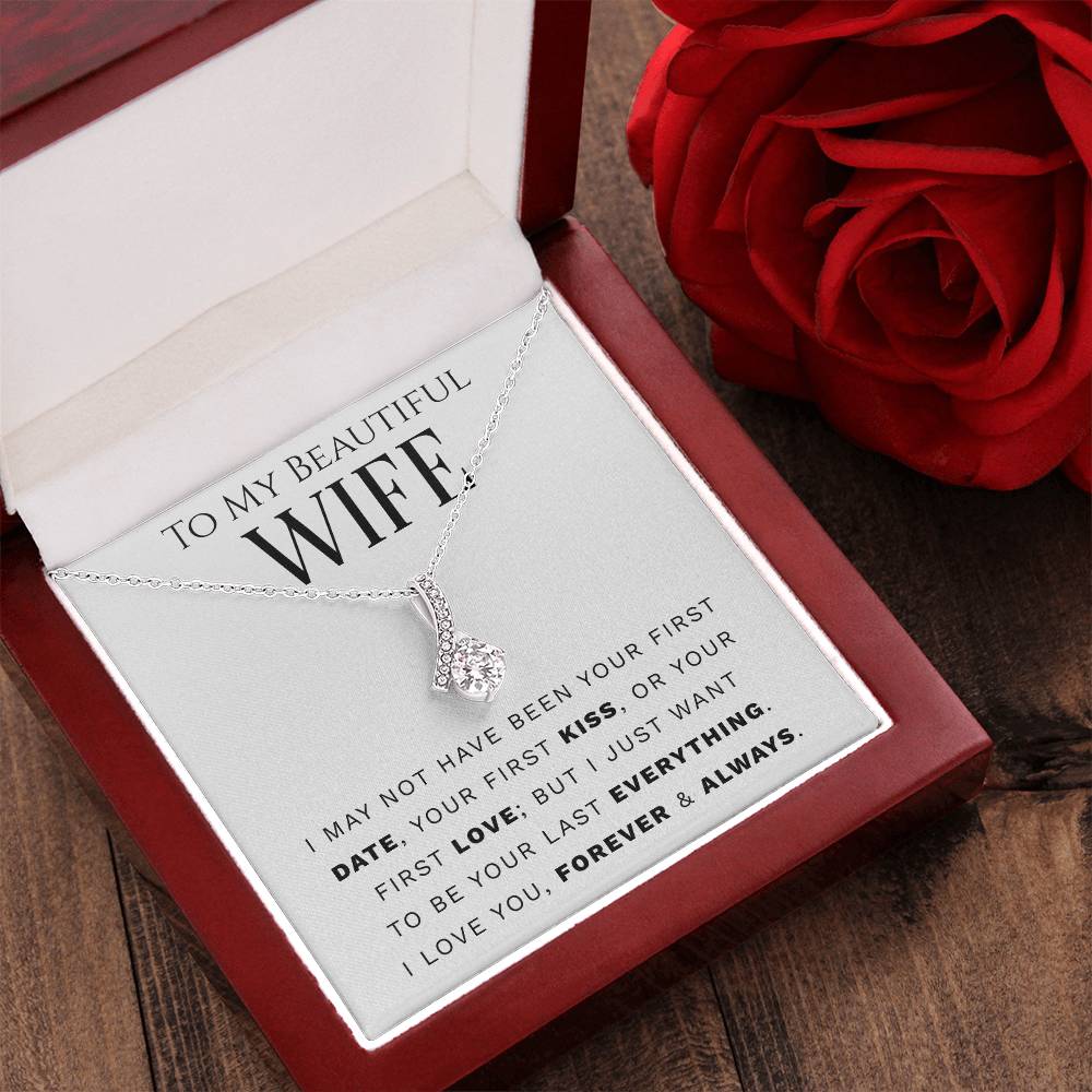 Beautiful Wife Last Everything Necklace Alluring Beauty Necklace