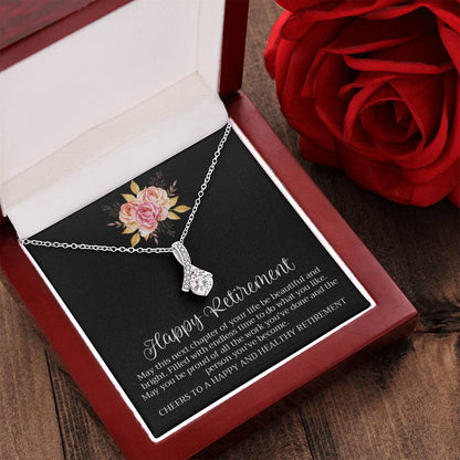 Alluring Happy Retirement Necklace Alluring Beauty Necklace