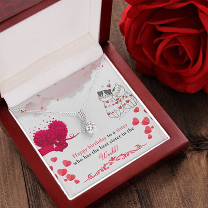 Alluring Beauty Necklace - For Sister's Birthday Alluring Beauty Necklace