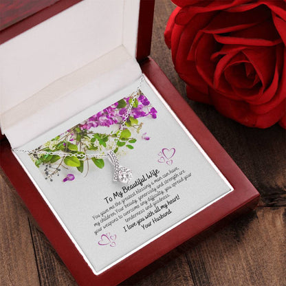 Beautiful Alluring Necklace For Her On Mother's Day Alluring Beauty Necklace