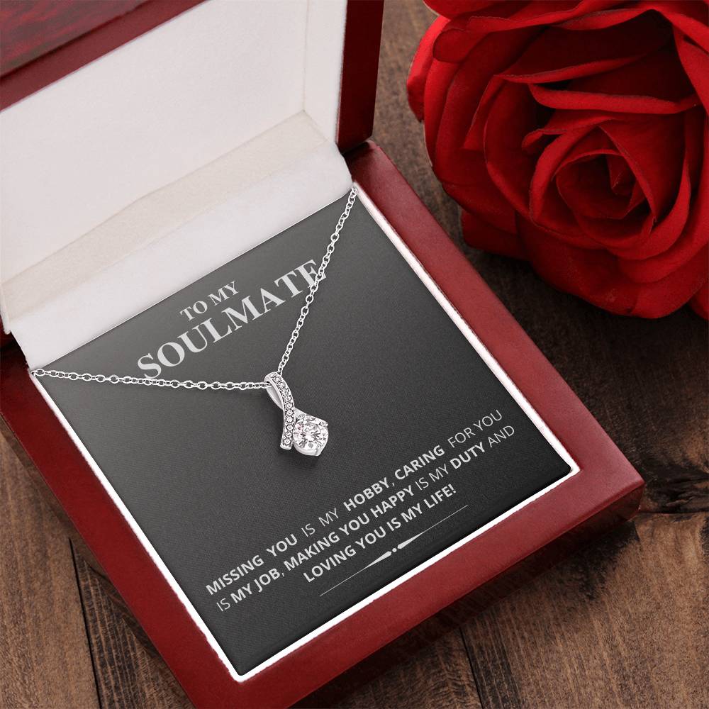 Alluring Beauty Necklace To My Soulmate Alluring Beauty Necklace