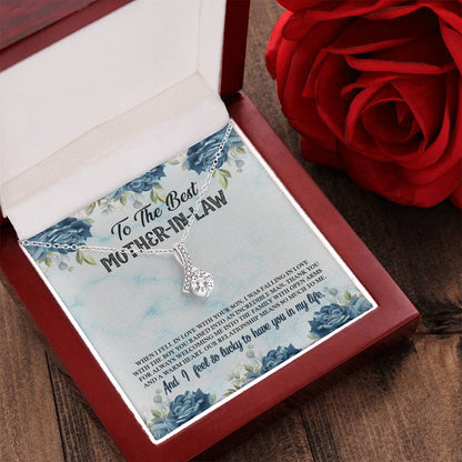 Alluring Beauty Necklace - For Mother In Law Alluring Beauty Necklace