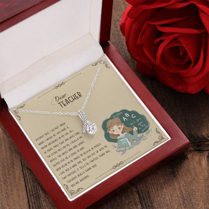 Alluring Necklace For Teacher Alluring Beauty Necklace
