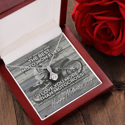 Amazing Wife Moto Mom Alluring Beauty Necklace