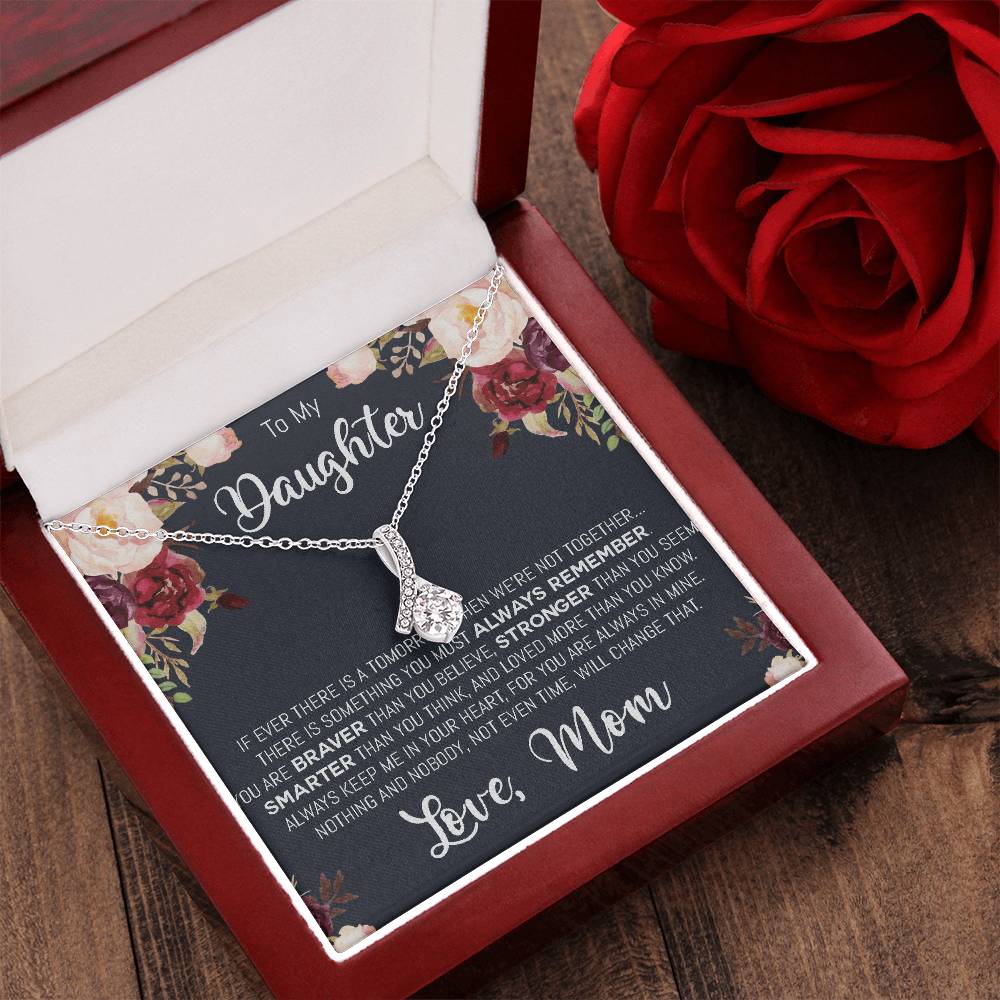 Alluring Beauty Necklace Gift For Daughter From Mom Daughter Mother Necklace Daughter Gift From Mom To My Daughter Daughters Birthday Alluring Beauty Necklace