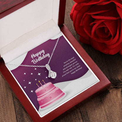 Birthday Edition Proud Sister's Admiration - Alluring Necklace Alluring Beauty Necklace