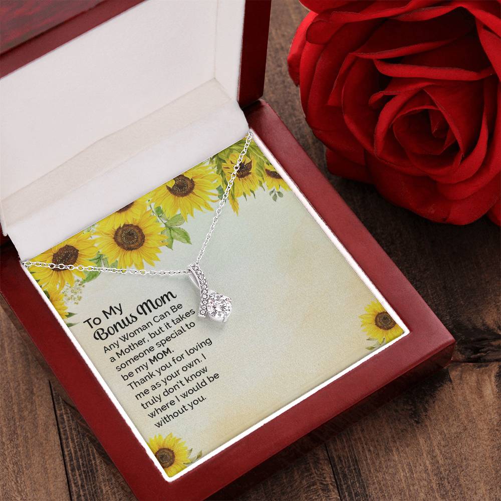 Bonus Mom Necklace Alluring Beauty Necklace