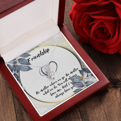 Best Friend Necklace Gift Friendship Necklace Gift Best Friend Birthday Gift Jewelrysoul Sister Alluring Beauty Necklace Friendship Gift Alluring Beauty Necklace