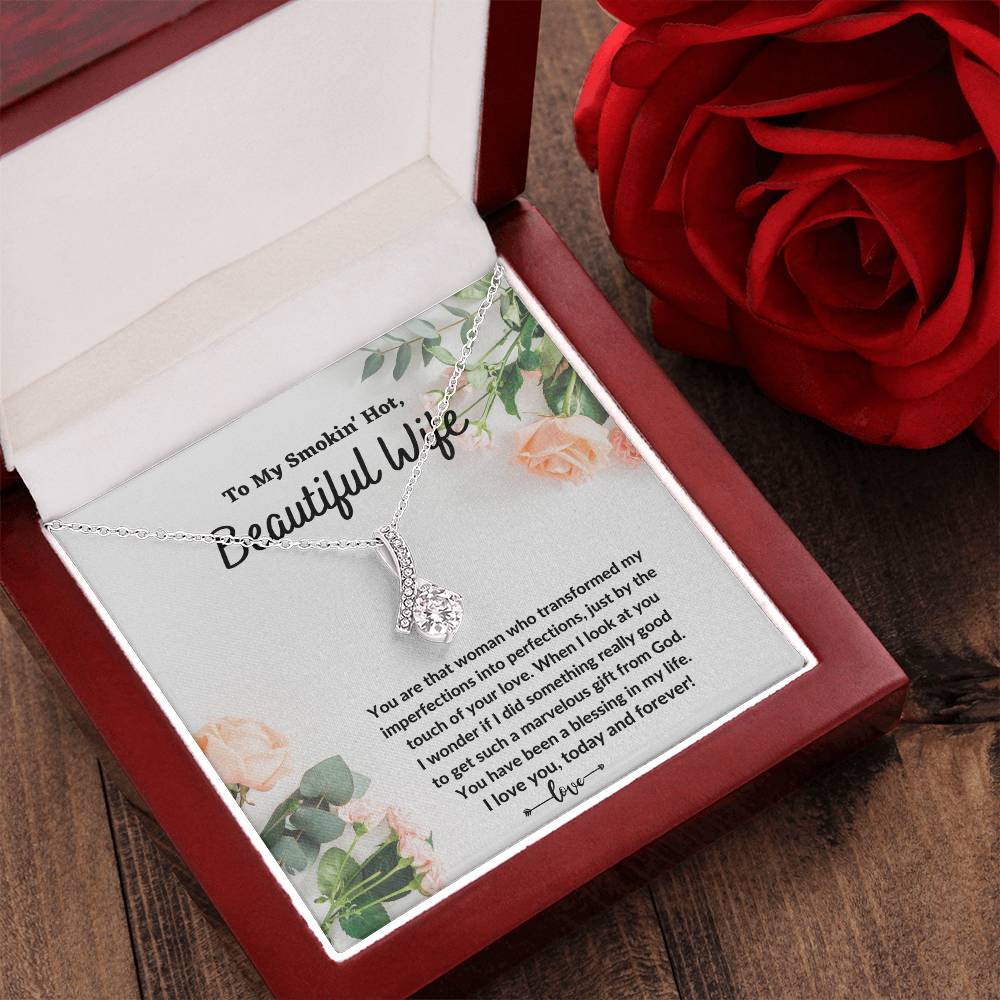 Beautiful Wife - Ribbon Alluring Beauty Necklace