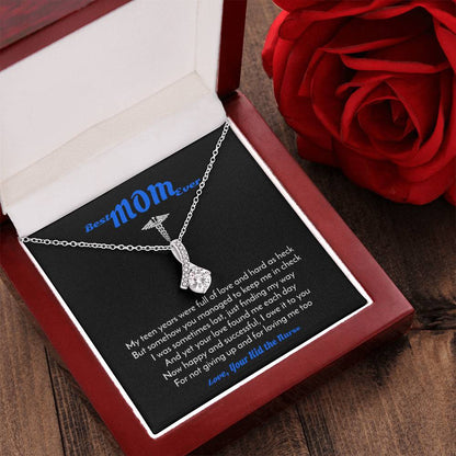 Best Mom Ever - Love Your Kid The Nurse 1  Alluring Beauty Necklace